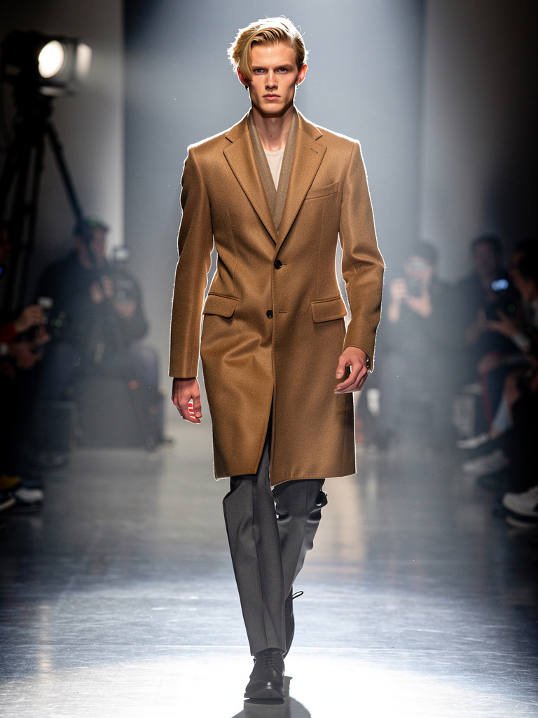FW27 · Runway Vicuña Single-breasted Coat