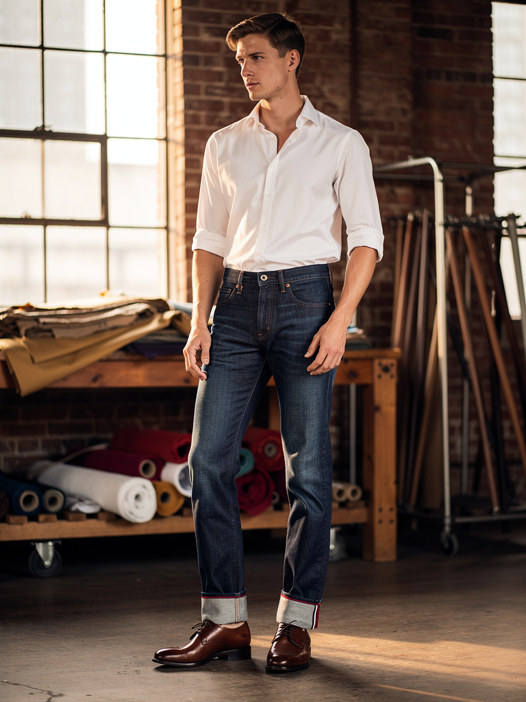 Japanese Selvedge Jean · Kaihara Indigo