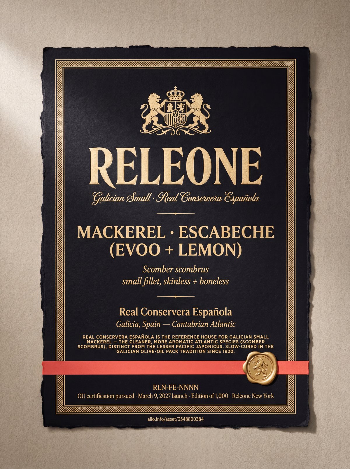 Caballa Escabeche · selected label artwork