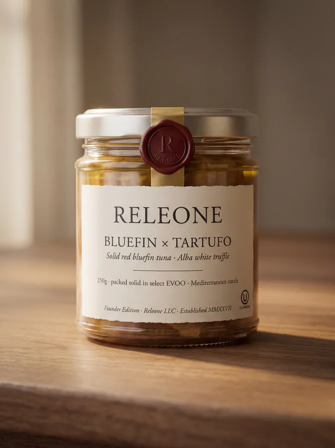 Bluefin Tartufo — Releone Founder Edition label