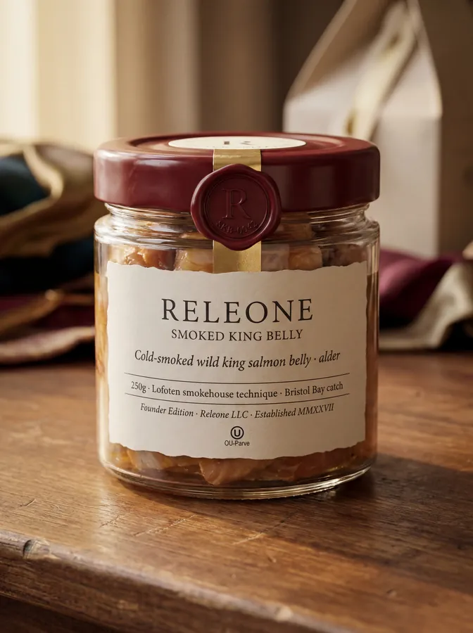 Smoked King Belly — Releone Founder Edition label