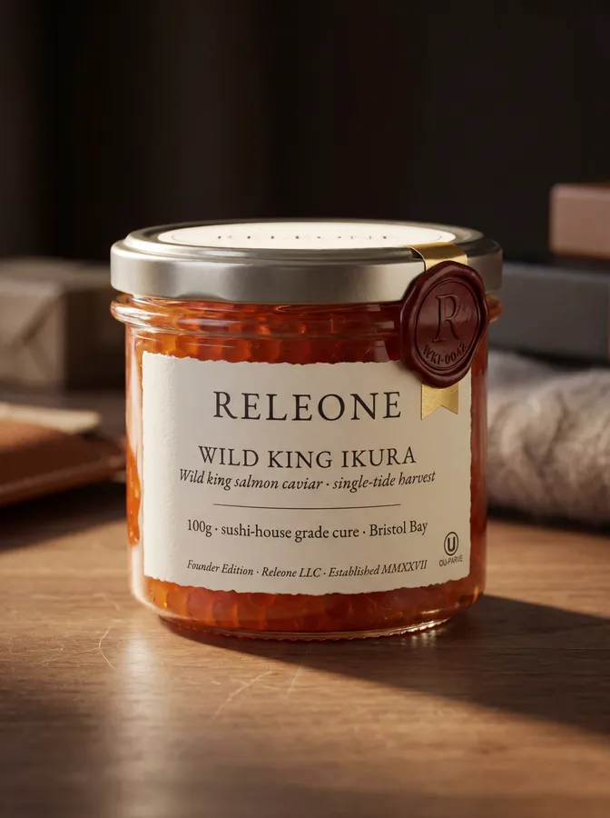 Wild King Ikura — Releone Founder Edition label